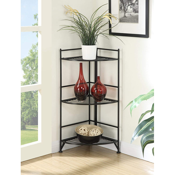 17 Stories Mascen 13.75'' Steel Corner Baker's Rack Wayfair
